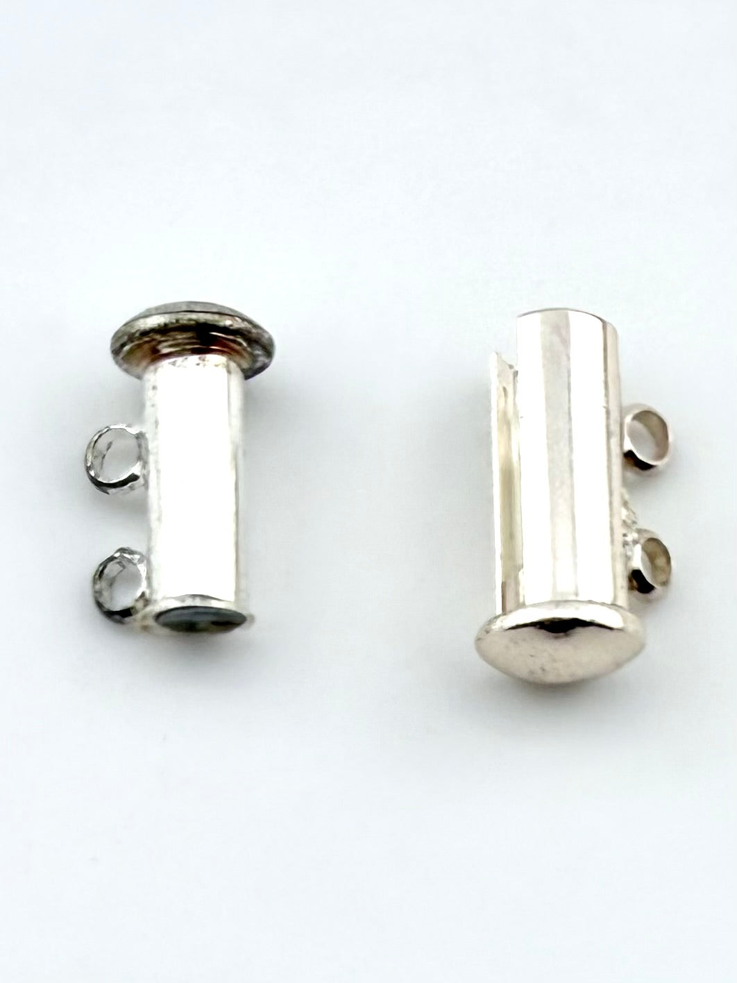 16.5mm Column Magnetic Claps Silver