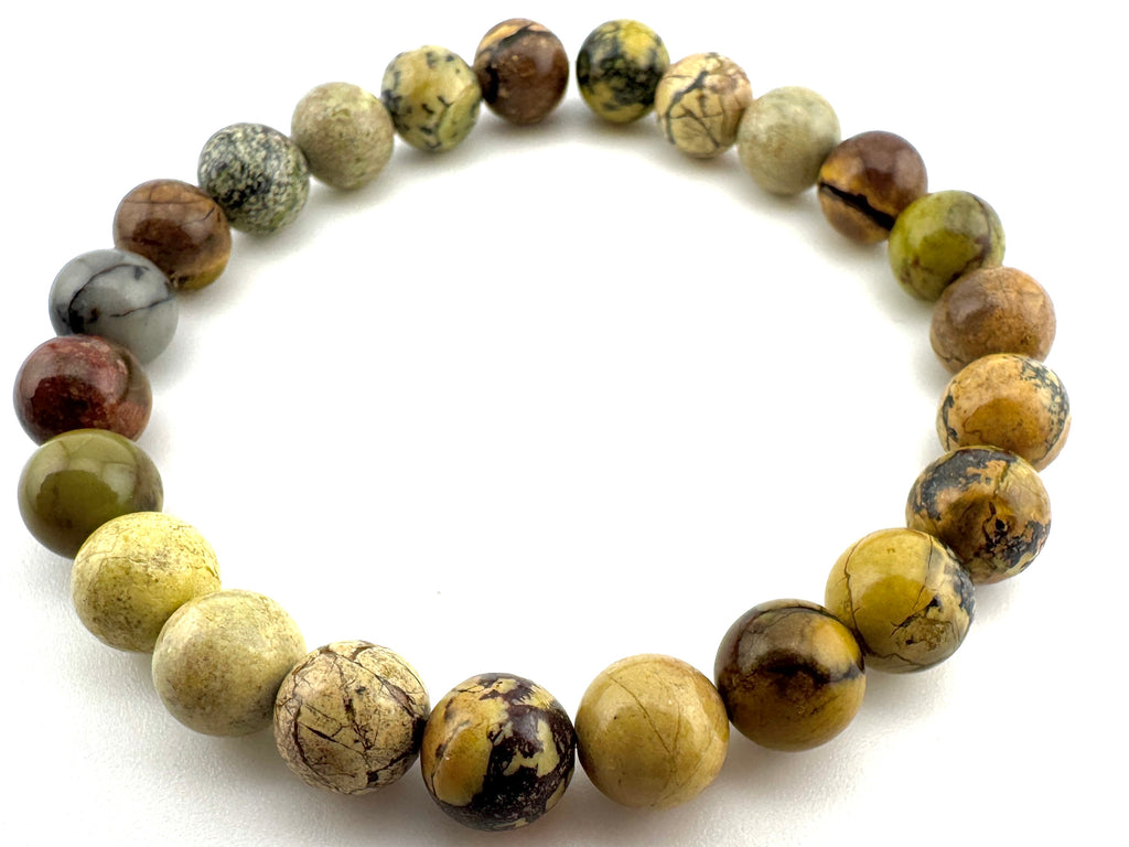 Yellow Turquoise Beads Available in 8mm Sizes