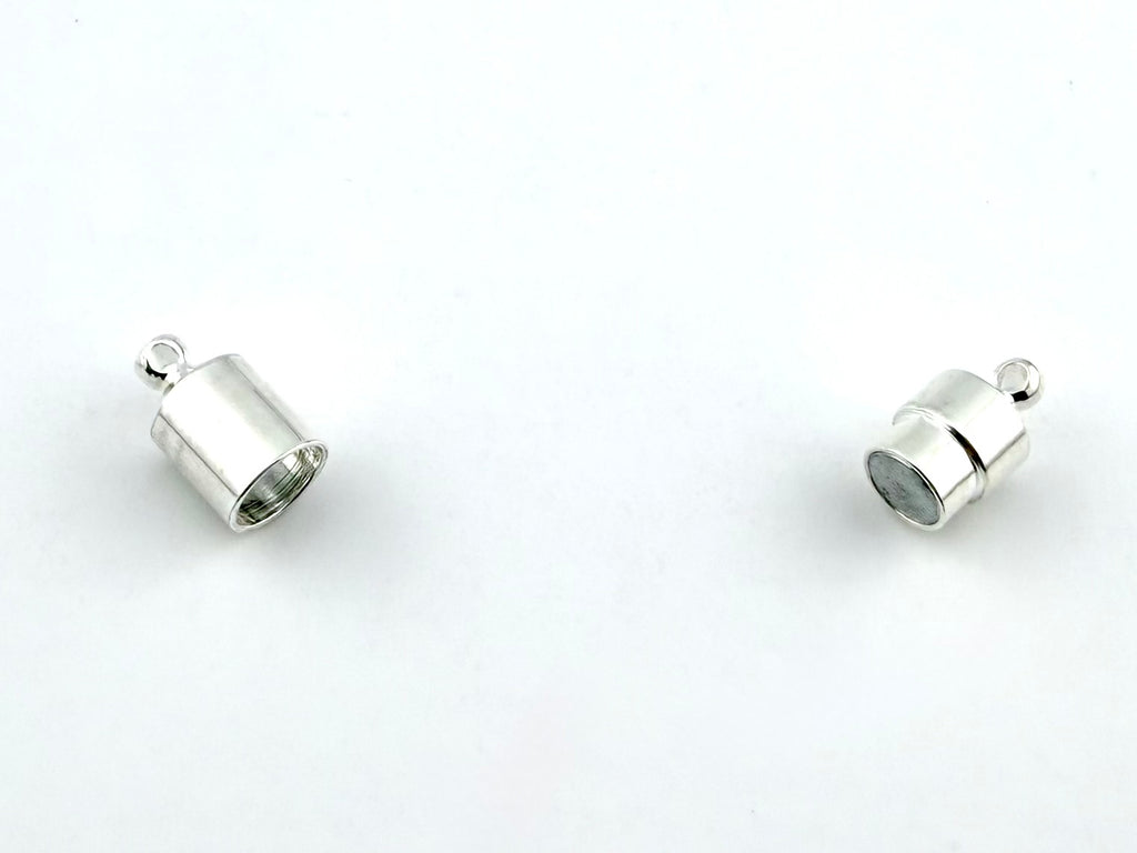 23mm Column Magnetic Claps Silver