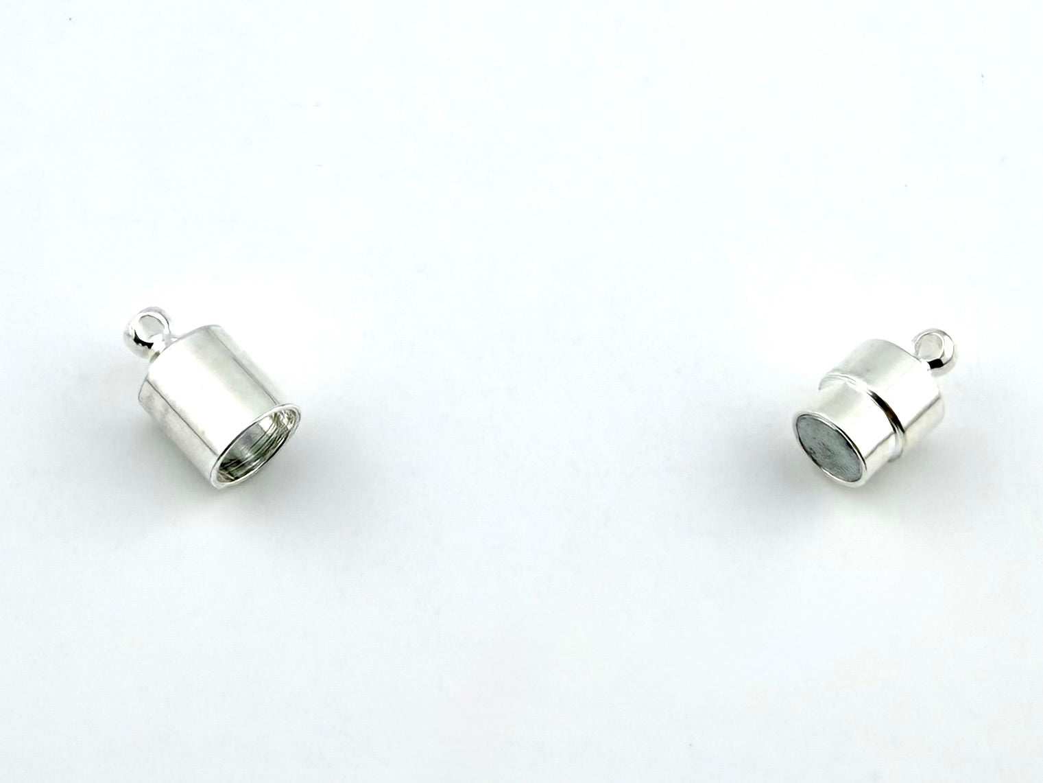23mm Column Magnetic Claps Silver