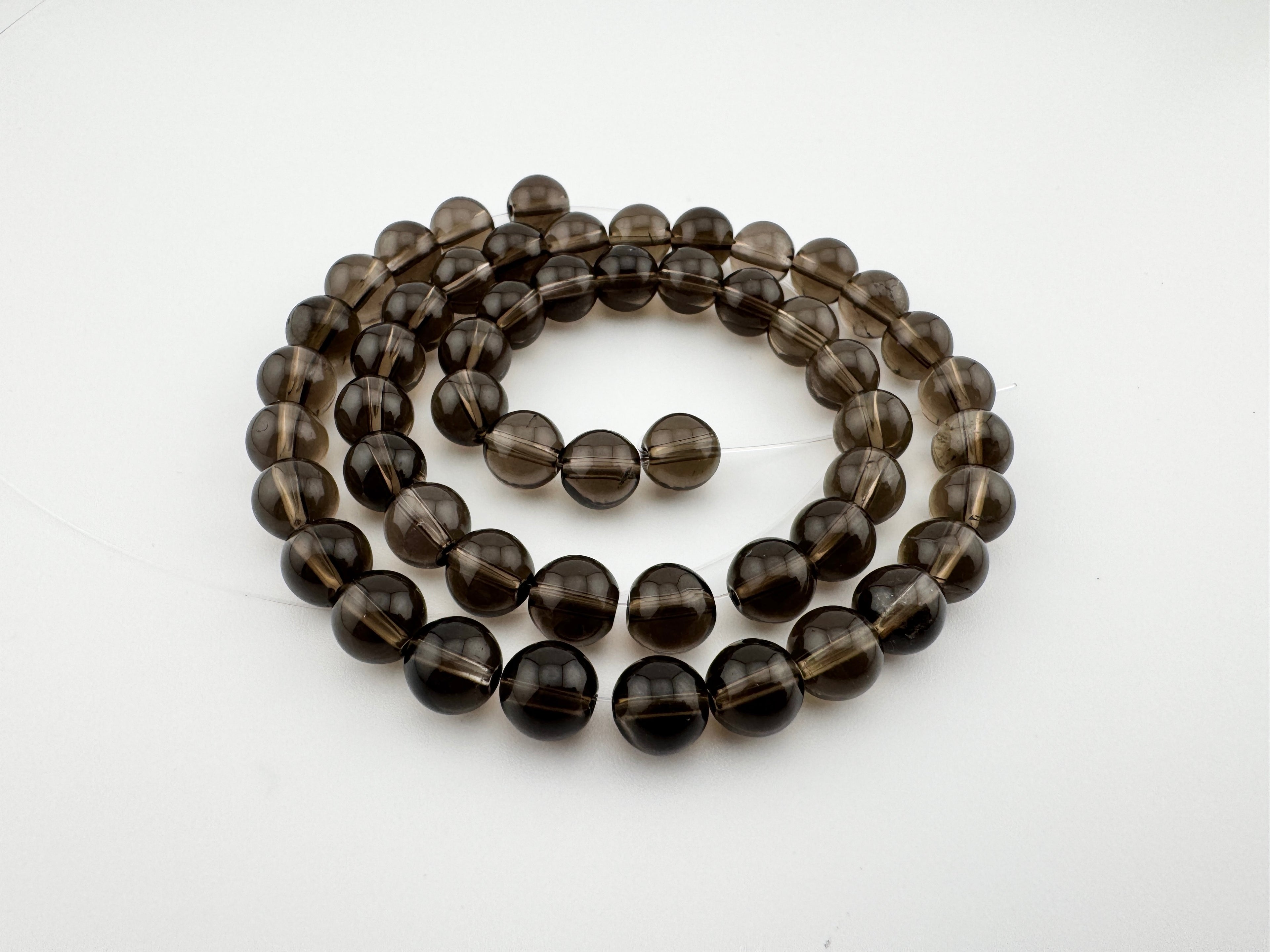 Smokey Quartz Beads Available in 6mm, 8mm, 10mm Sizes