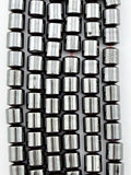6x6mm Hematite Column Beads