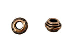 5x8mm Large Hole Spacer Bead Antique Copper