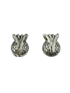 11x5.5mm Tulip Spacer Bead Rhodium
