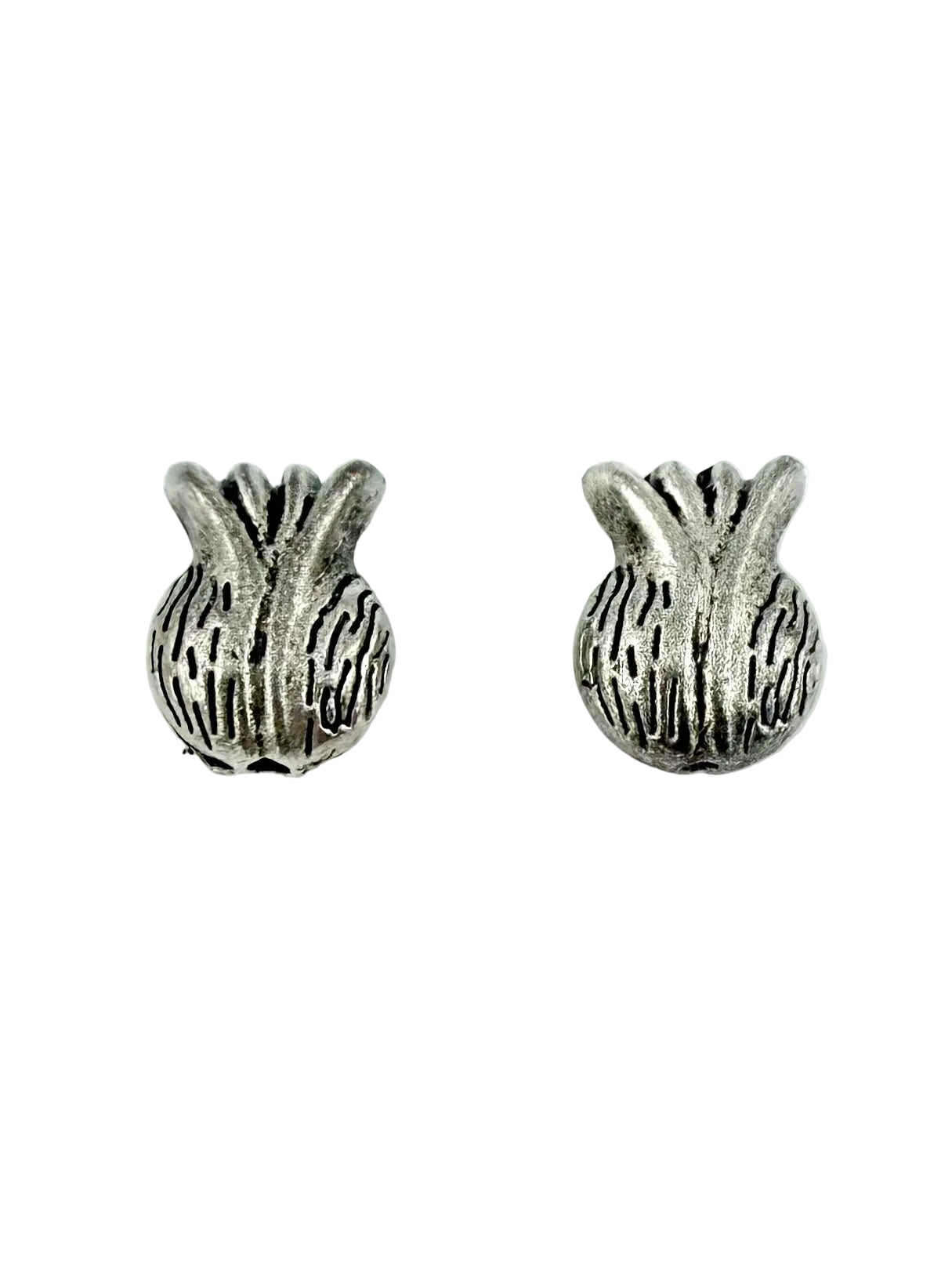 11x5.5mm Tulip Spacer Bead Rhodium