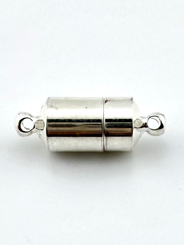 23mm Column Magnetic Claps Silver
