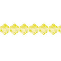 Preciosa Czech Crystal Jonquil Bicone 4mm