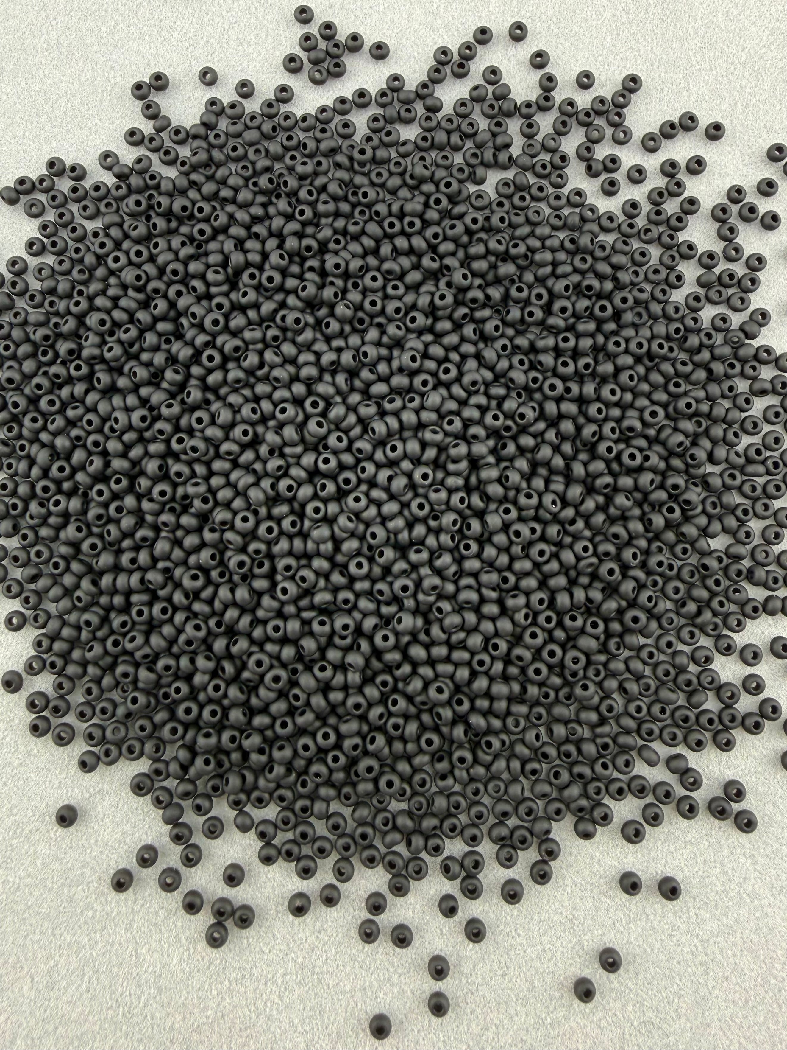 Mino Seed Beads 11/0 Matte Black