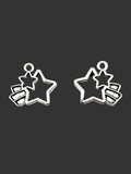 15.5mm Star Power Charm Rhodium
