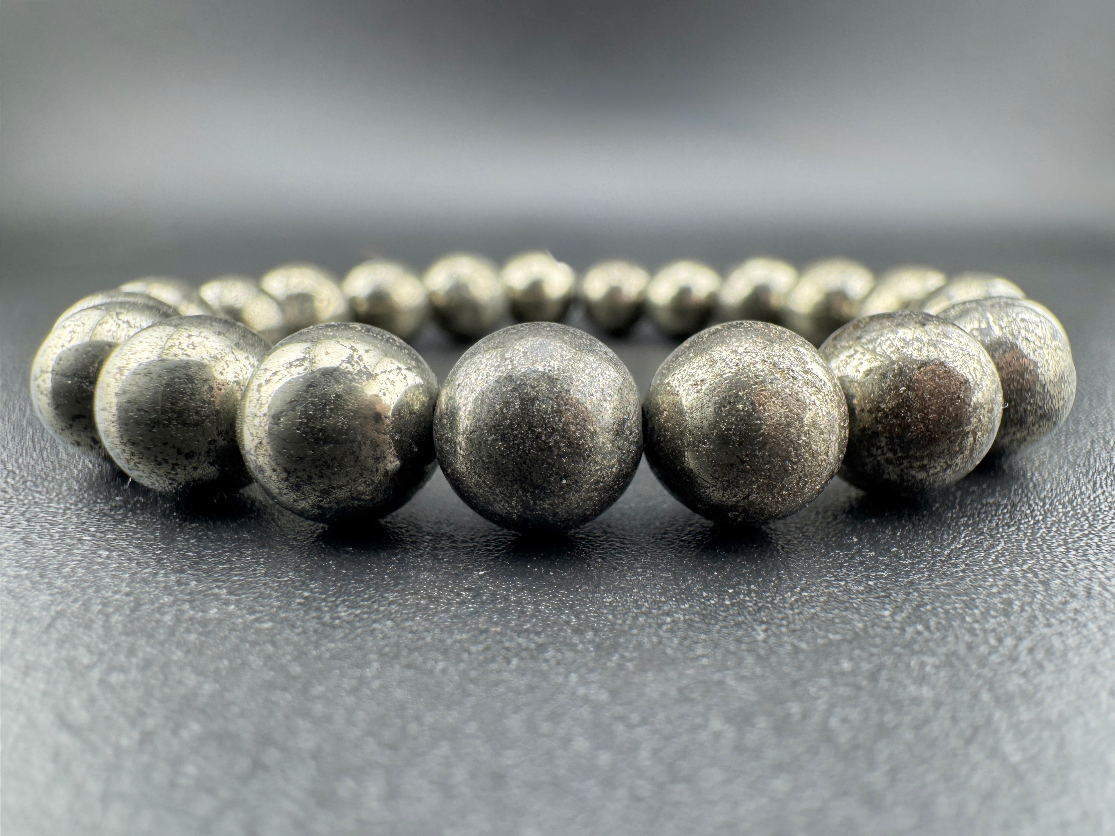 Pyrite Beads Available in 6mm, 8mm, 10mm Sizes