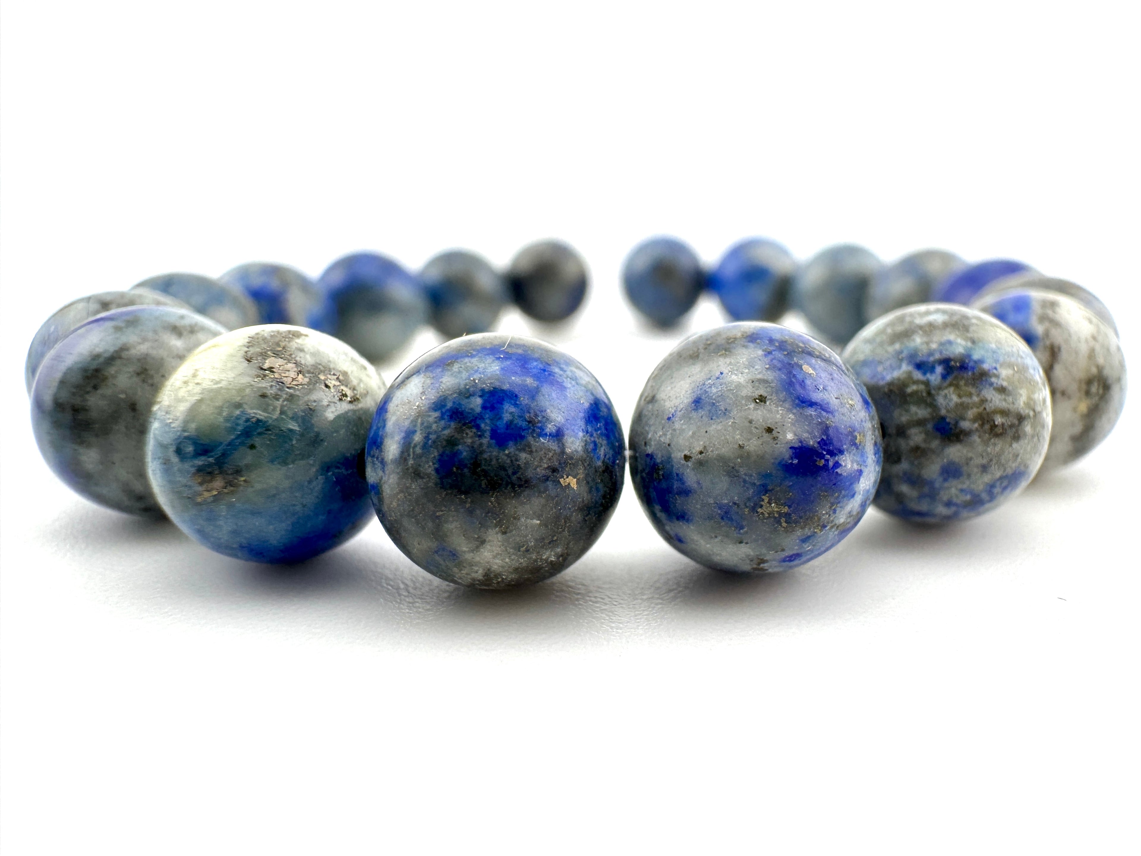 Lapis Lazuli Bracelet Available in 6mm, 8mm, 10mm Sizes