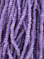 11/0 Sheen Chartlotte 2-Cut Crystal Matte Violet Lined