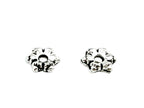 2x6.5mm Daisy Spacer Rhodium