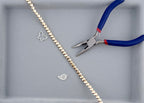 3x5x6mm Hematite Puffy Heart Gold