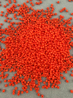 Mino Seed Beads 11/0 Red Orange