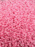 Mino Seed Beads 11/0 Crystal Pink Color Lined