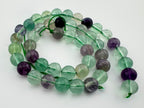 Natural Fluorite 15" Beads Strand Available in 6mm, 8mm, 10mm, 12mm, 14mm Sizes