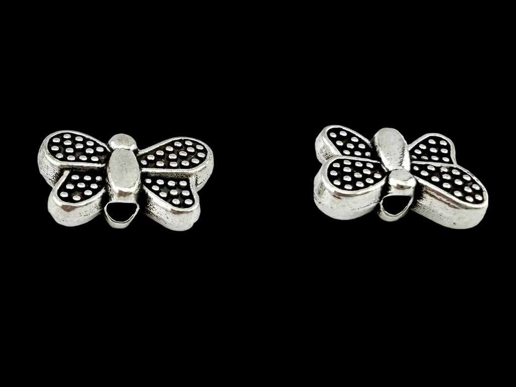 6.5x10mm Spacer Bead Rhodium
