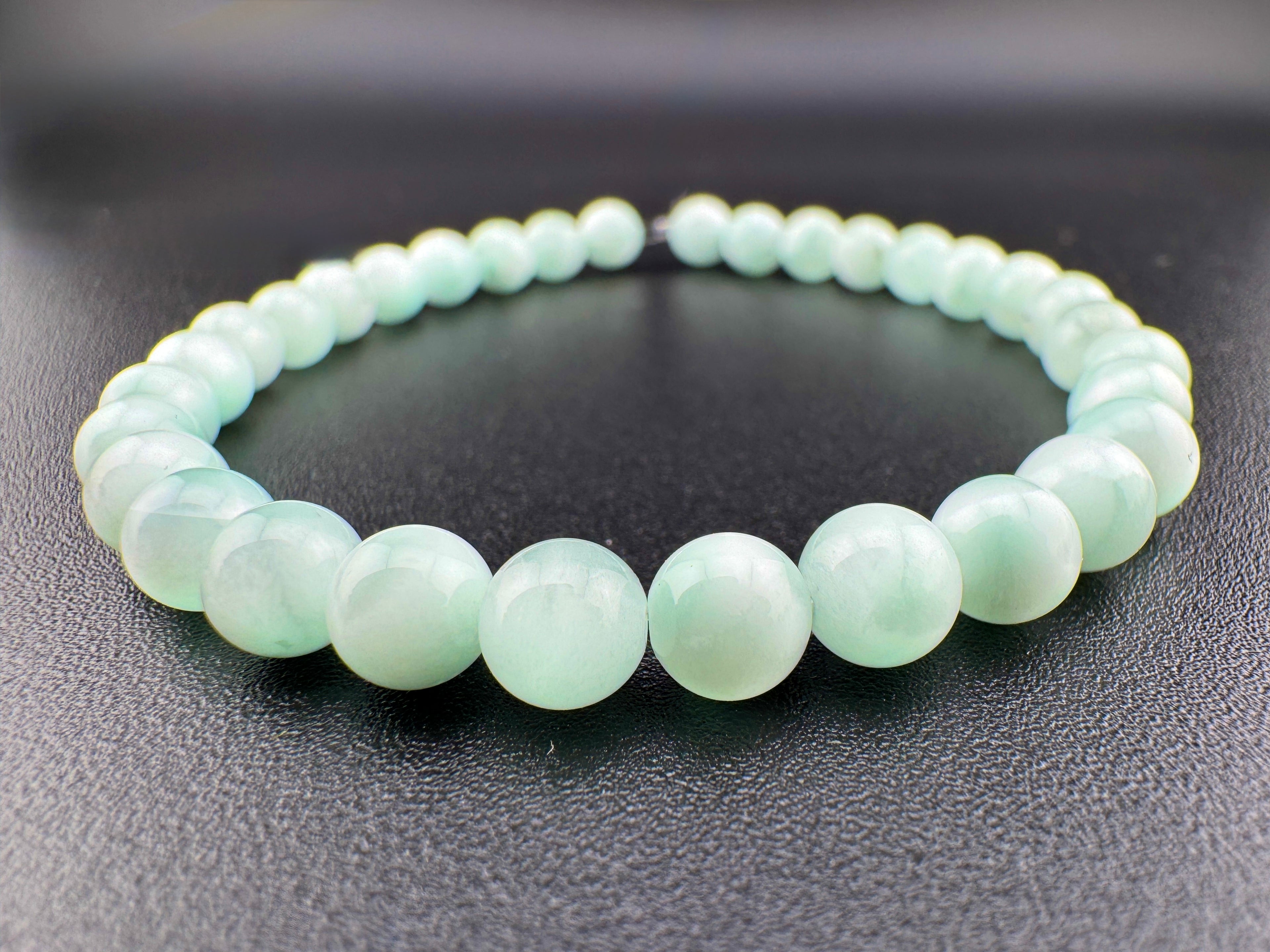 Green Angelite Beads Available in 6mm, 8mm Sizes