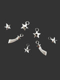 20mm Wishing Star Charm Silver