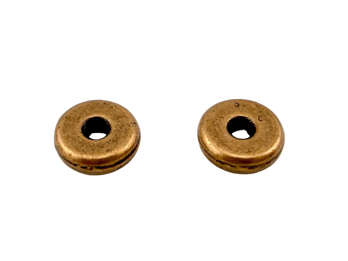 1.5x7mm Spacer Disk Antique Copper