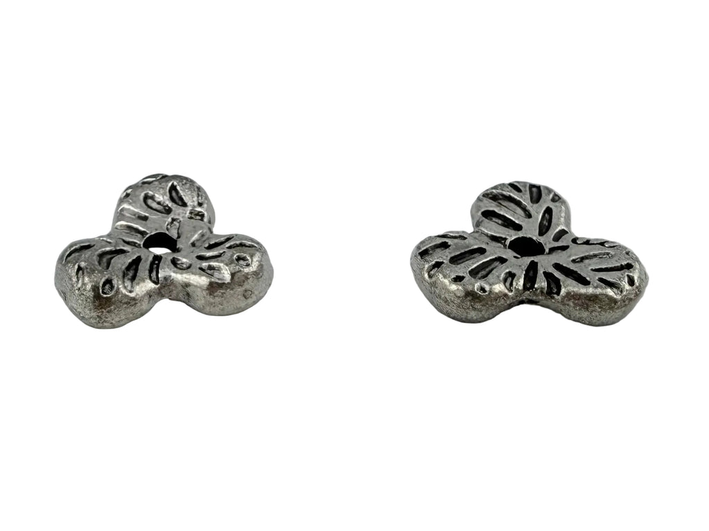 3x11mm Spacer Bead Rhodium