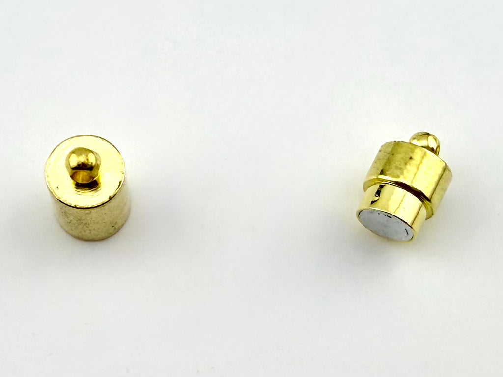 17.5mm Column Magnetic Claps Gold
