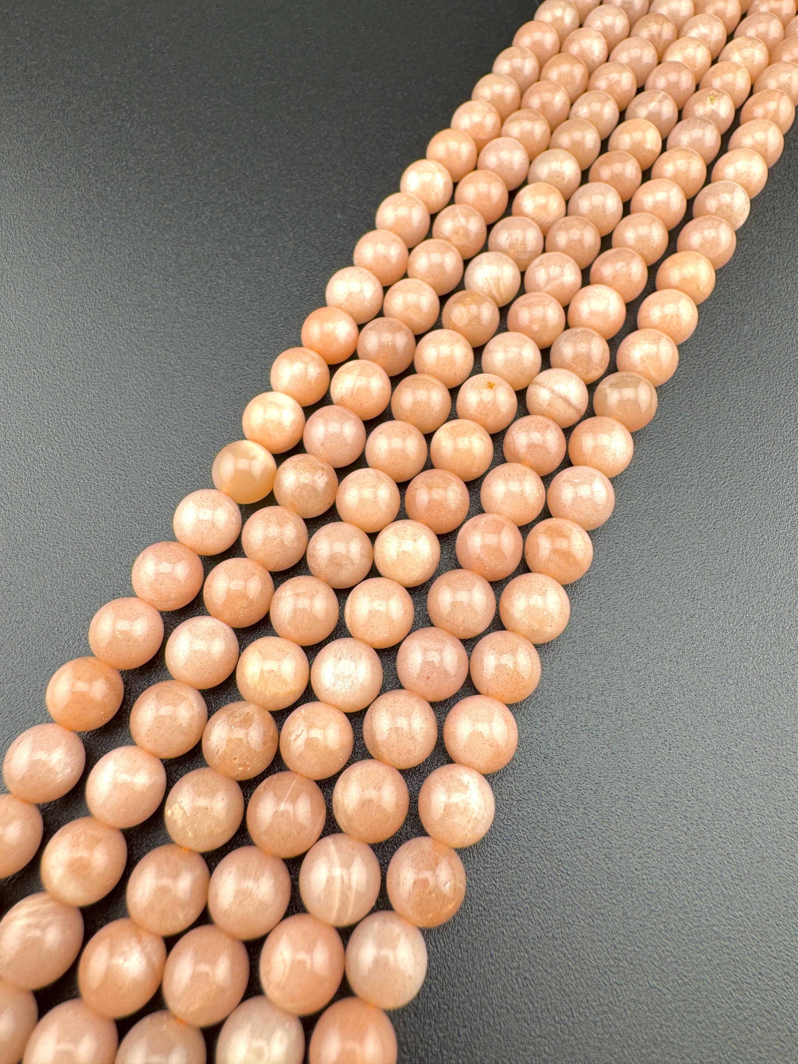 Sun Stone Beads Available in 6mm, 8mm, 10mm Sizes