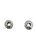 4x6mm Spacer Bead Rhodium