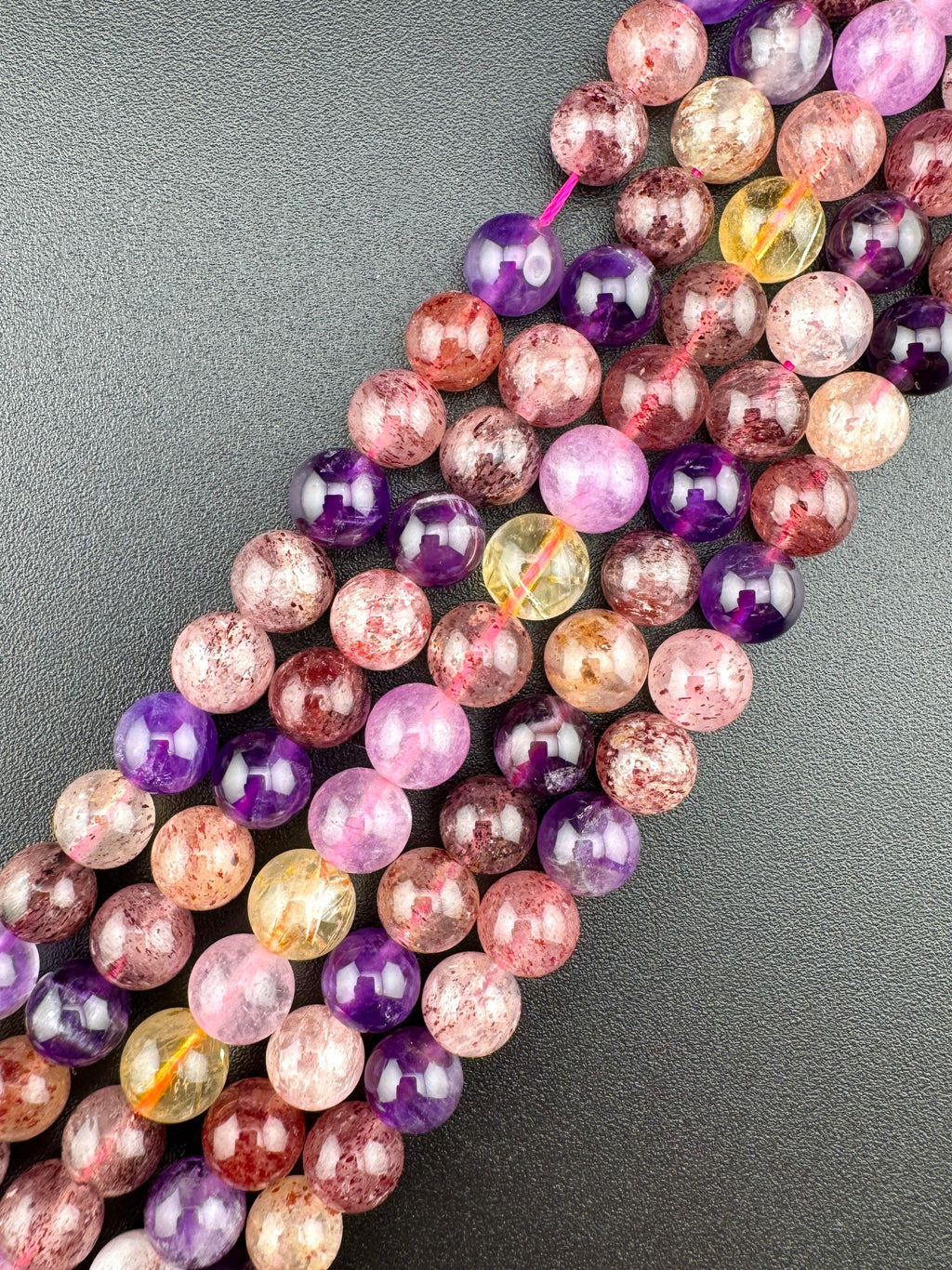 Super 7 Beads Available in 6mm, 8mm 10mm Sizes