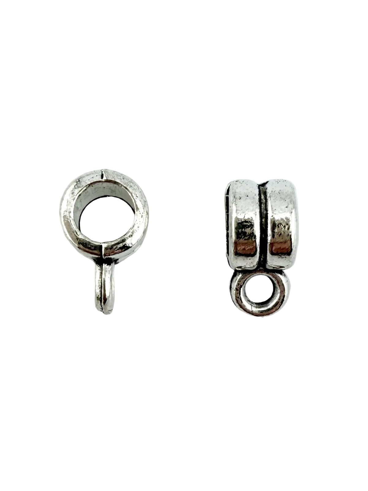 4x9mm Barrell Hanger Spacer Rhodium