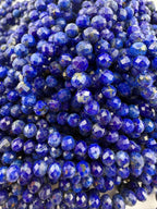3.2mm Faceted Lapis Lazulie Beads