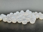 White Agate Beads Available in 6mm, 8mm, 10mm, 12mm Sizes
