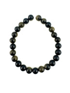 Golden Obsidian Beads Available in 4mm, 6mm, 8mm, 10mm Sizes