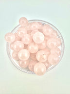 Rose Quartz Beads Available in 4mm, 6mm, 8mm, 10mm, 12mm, 14mm Sizes