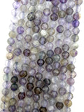 3mm Faceted Amethyst Beads