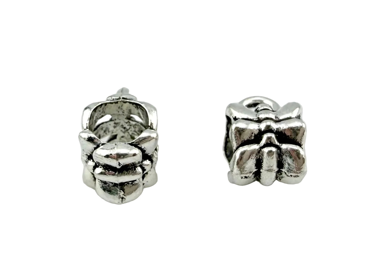 6x11mm Barrell Hanger Spacer Rhodium