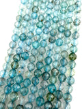 3.5mm Faceted Light Apatite Beads