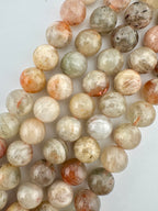 Golden Grey Moonstone Beads Available in 6mm, 8mm Sizes