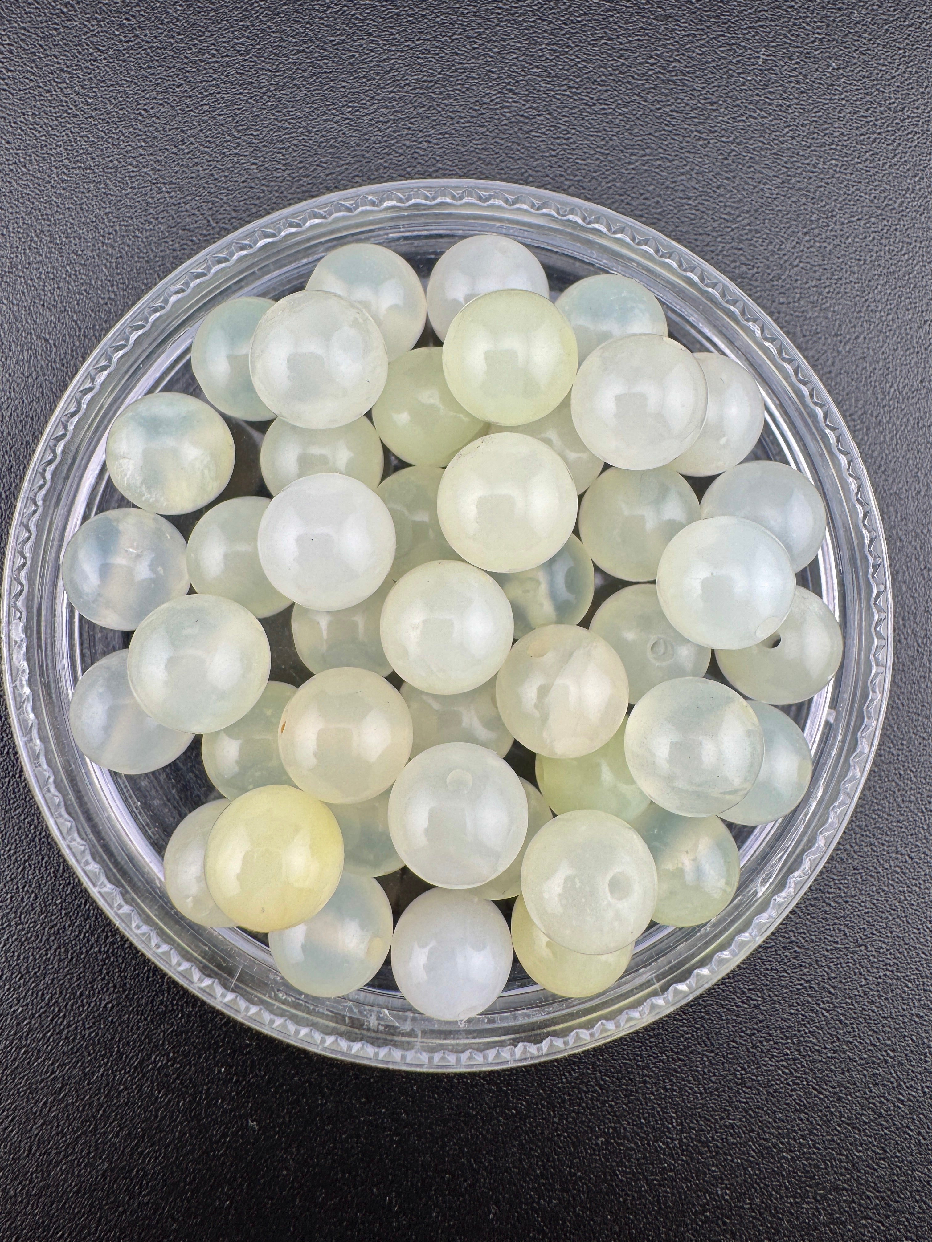 Chinese Jade Beads Available in 6mm, 8mm Sizes