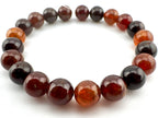 Orange Garnet Beads Available in 6mm, 8mm Sizes