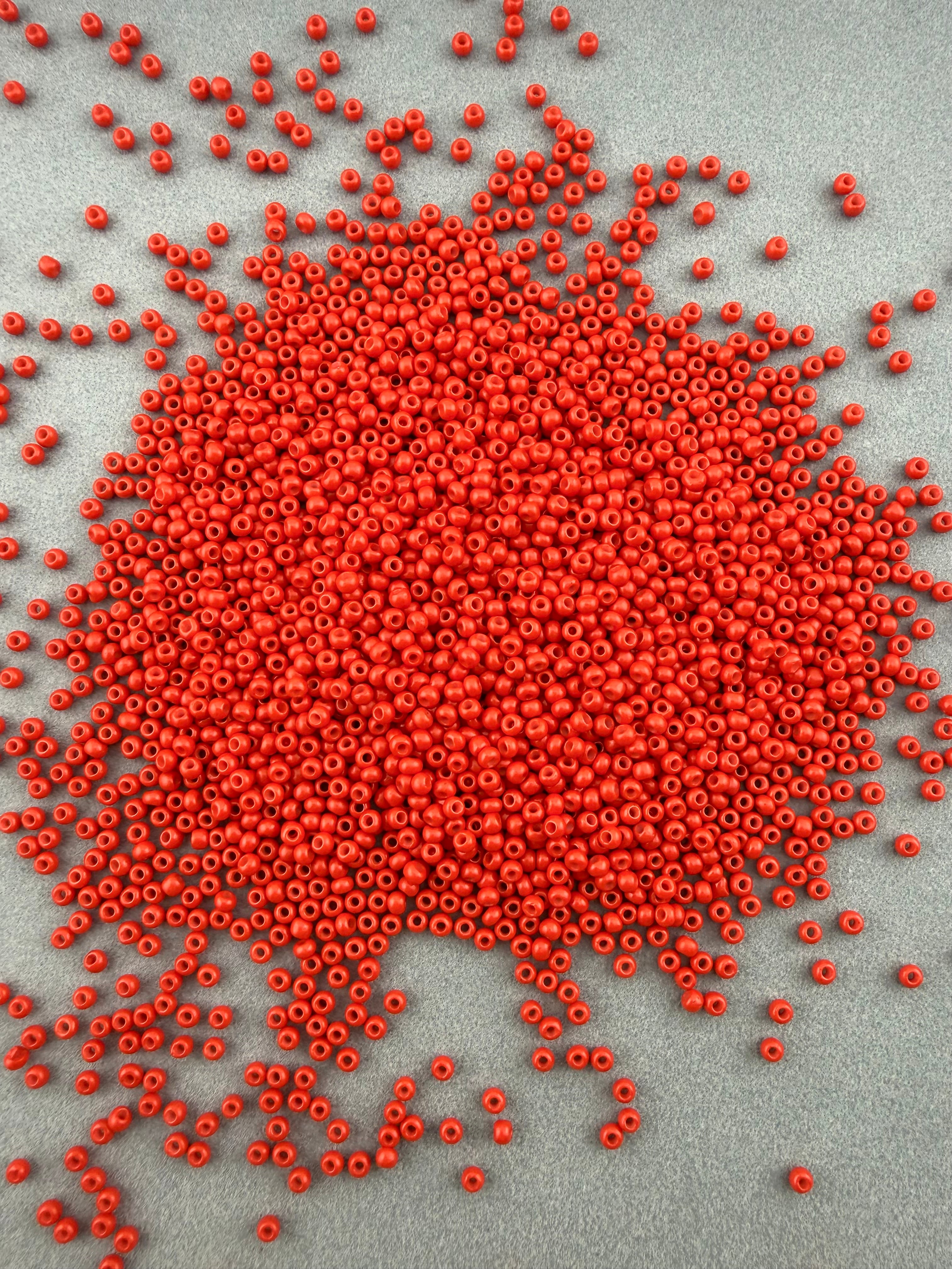 Mino Seed Beads 11/0 Light Red