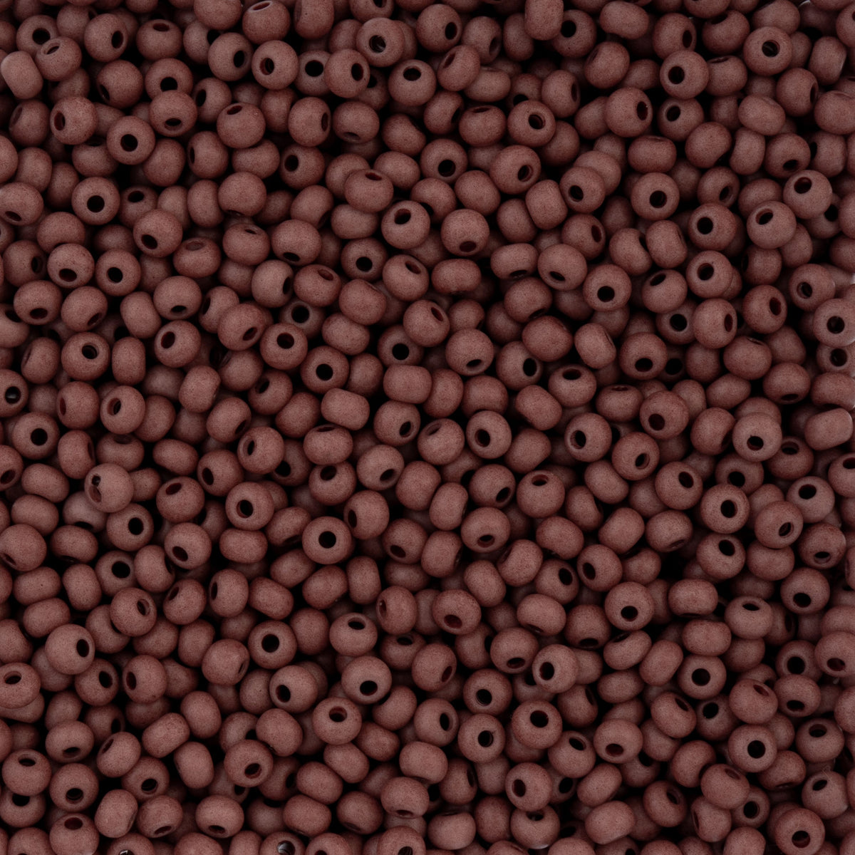 Czech Seed Beads apx. 22g Vial 6/0 Terra Vista Light Mahogany