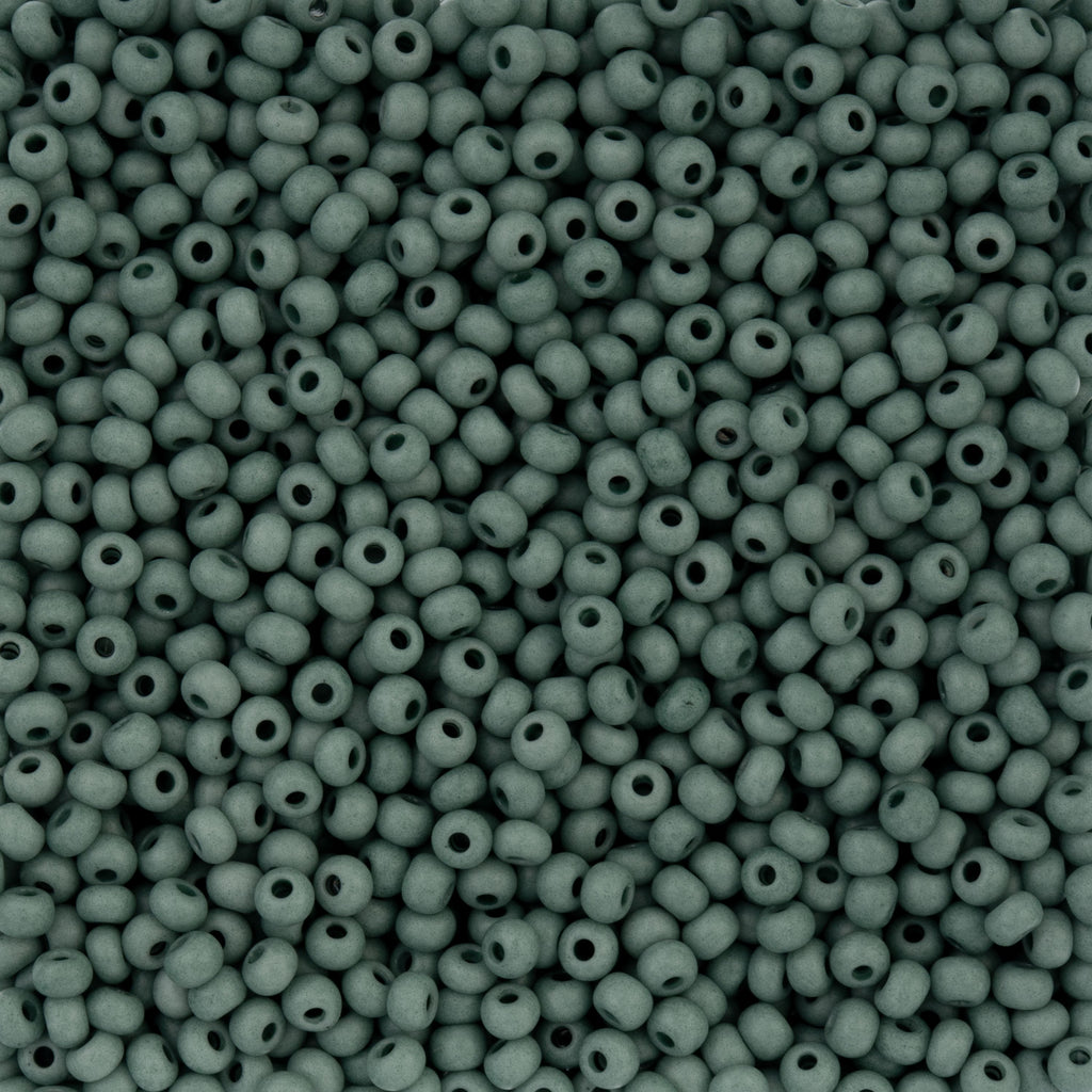 Czech Seed Beads apx. 22g Vial 6/0 Terra Vista Soft Thyme