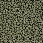 Czech Seed Beads apx. 22g Vial 6/0 Terra Vista Pale Eucalyptus