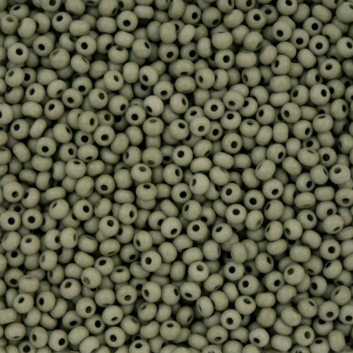 Czech Seed Beads apx. 22g Vial 6/0 Terra Vista Pale Eucalyptus