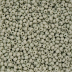 Czech Seed Beads apx. 22g Vial 6/0 Terra Vista White Sage