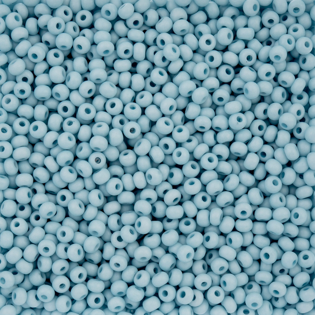 Czech Seed Beads apx. 22g Vial 6/0 Terra Vista Silent Blue
