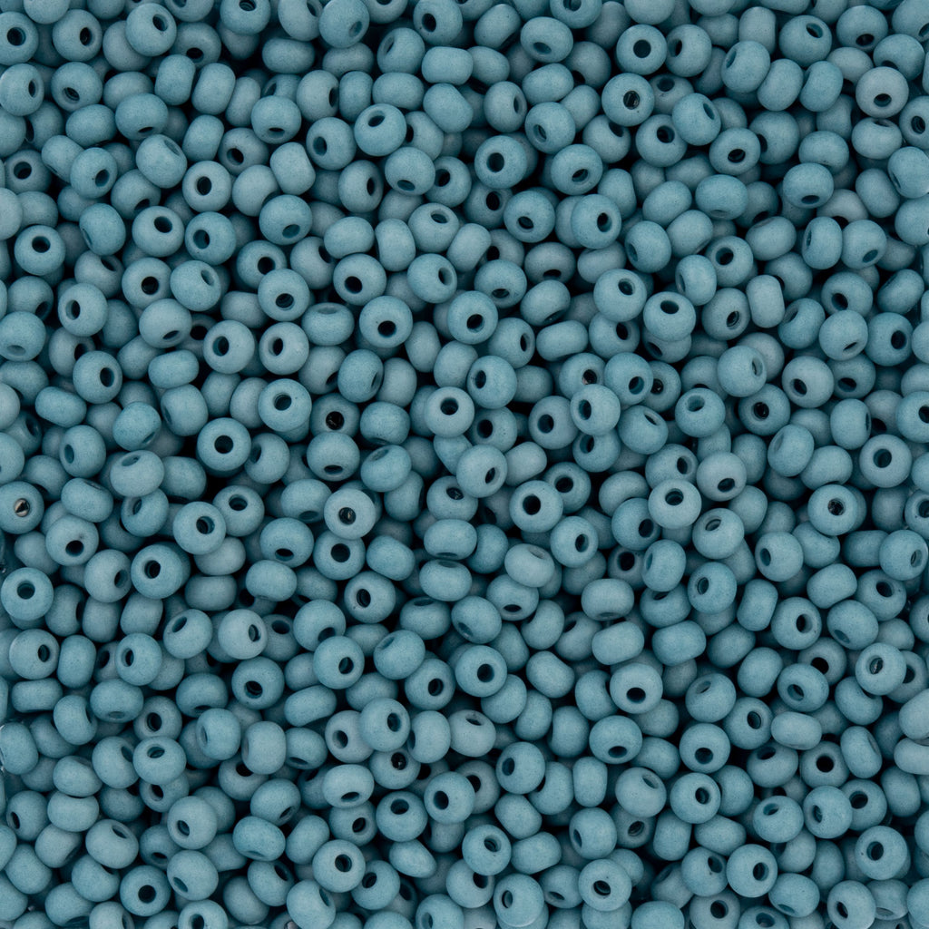 Czech Seed Beads apx. 22g Vial 6/0 Terra Vista Ocean Mist