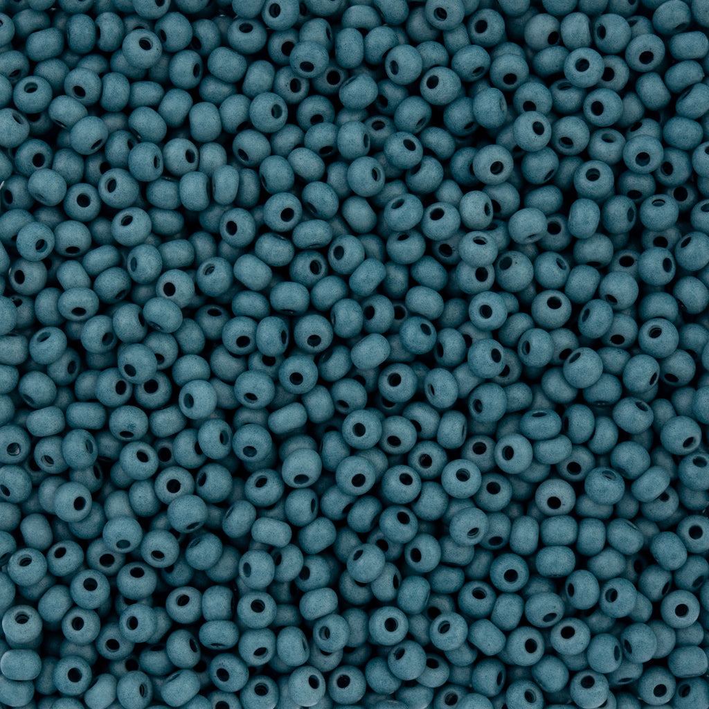 Czech Seed Beads apx. 22g Vial 6/0 Terra Vista Deep Sea
